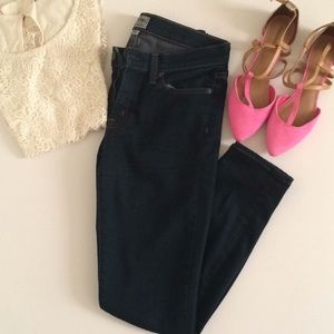 JCrew Toothpick Jeans Classic Rinse